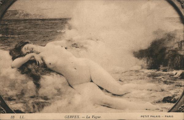 Gervex La Vague Petit Palais-Paris French Nudes