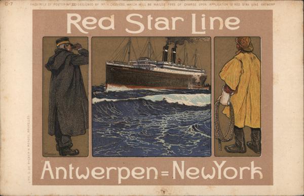 Red Star Line Antwerpen-New York