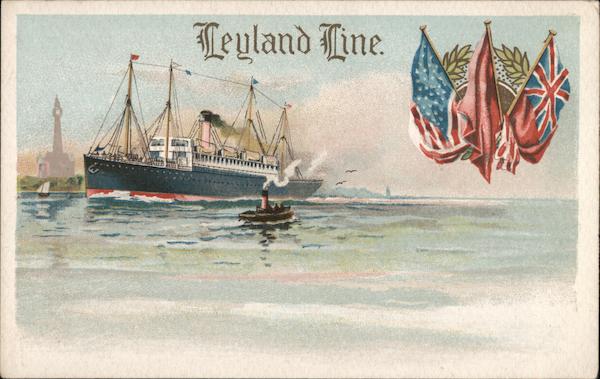 Leyland Line Boats, Ships