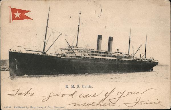 R.M.S. Celtic Steamers