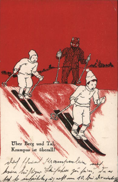 Above Mountains and Valleys, Krampus is Everywhere!