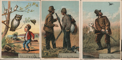 Lot of 3:Hunters Trade Card