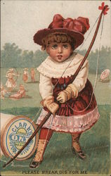 Clark's Spool Cotton Please Break Dis For Me Trade Card