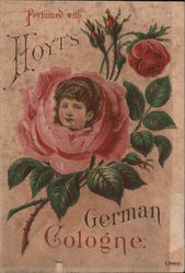 Perfumed With Hoyt's German Cologne Trade Card