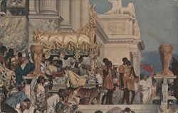 Pochodnie Nerona Les Torches de Neron Fragment Postcard