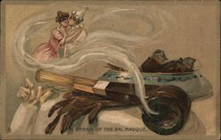 A Dream of the Bal Masque, Pipe Postcard