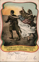 The Lewis & Clark Centennial 1905 Postcard