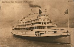 Cal Trans Co's Steamer "Fort Sutter" Steamers Postcard Postcard Postcard