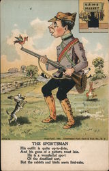 The Sportsman Postcard