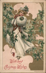 With Best Christmas Wishes Samuel L. Schmucker Postcard Postcard Postcard