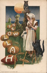 Halloween Samuel L. Schmucker Postcard Postcard Postcard