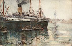 S.S. Cretic (White Star Line) Postcard