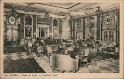 SS Roma, Class de Luxe - Festival Hall Postcard