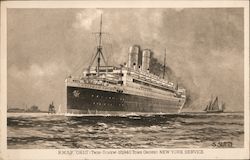 R.M.S.P. "Ohio" (Twin Screw 18,940 Tons Gross) New York Service Postcard