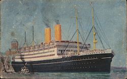 Canadian Pacific Steamships S.S. Empress Of Scotland - Gross Tonnage= 25,160 Postcard