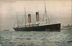 R.M.S. Oceanic Postcard
