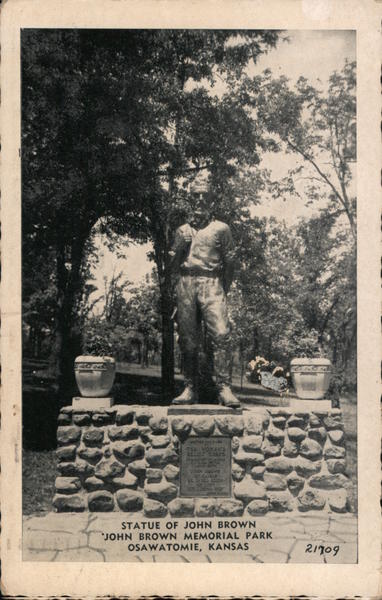 Statue of John Brown, John Brown Memorial Park Osawatomie Kansas