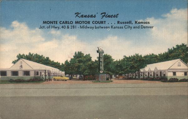 Monte Carlo Motor Court Russell Kansas