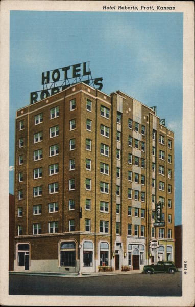 Hotel Roberts Pratt Kansas