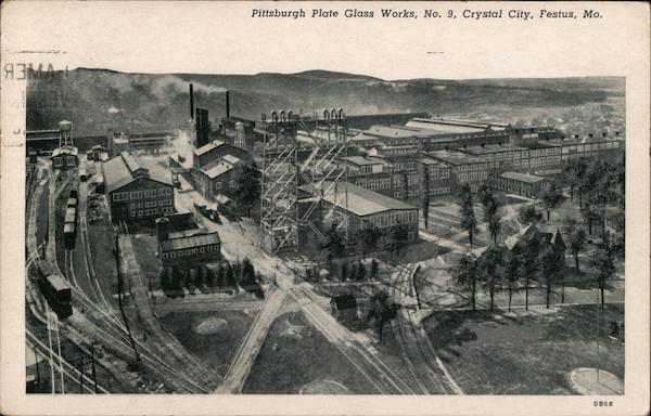 Pittsburgh Plate Glass Works, No. 9, Crystal City Festus Missouri