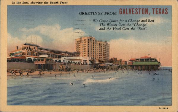 Greetings from Galveston, Texas