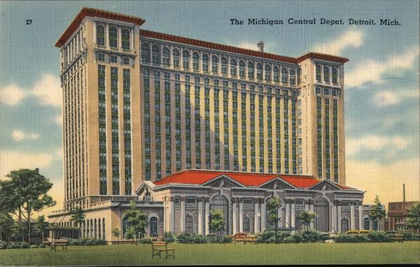 The Michigan Cetral Depot Detroit