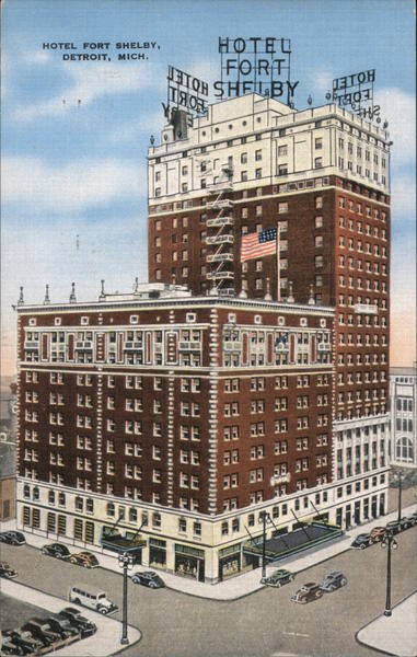 Hotel Fort Shelby Detroit Michigan