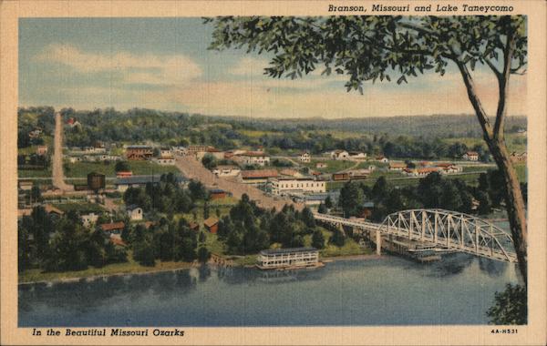Lake Taneycomo, Missouri Ozarks Branson