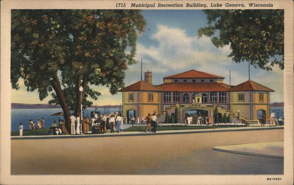 Municipal Recreation Building Lake Geneva Wisconsin