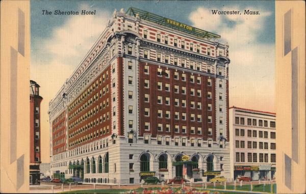 The Sheraton Hotel Worcester Massachusetts