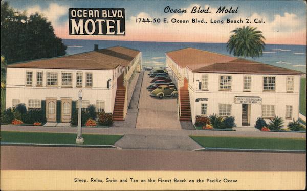 Ocean Blvd. Motel Long Beach California
