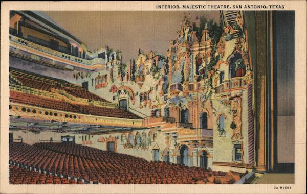 Interior, Majestic Theatre San Antonio Texas