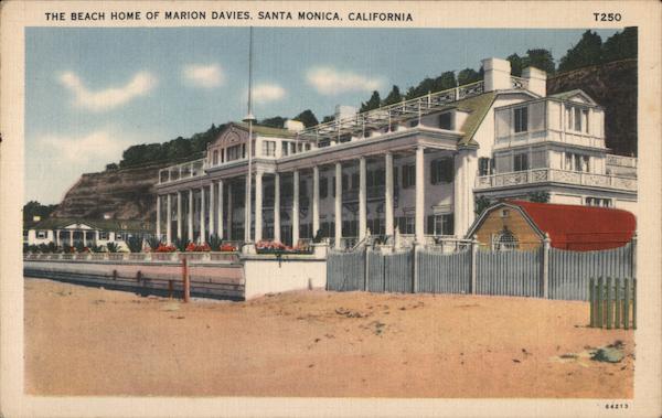 The Beach Home of Marion Davies Santa Monica California