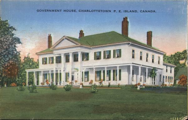 Government House Charlottetown Canada Misc. Canada