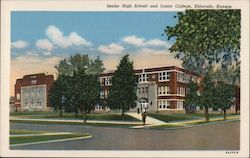 Senior High School and Junior College El Dorado, KS Postcard Postcard Postcard
