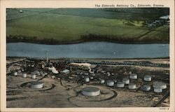 The Eldorado Refining Co. El Dorado, KS Postcard Postcard Postcard