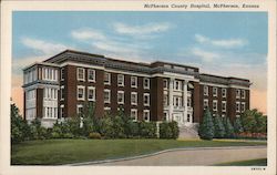 McPherson County Hospital Postcard