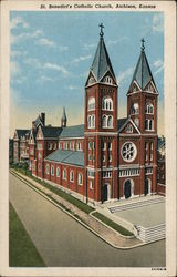 St. Benedict's Catholic Church Postcard
