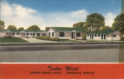 Tucker Motel Postcard