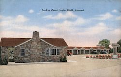 Del-Rex Court Postcard