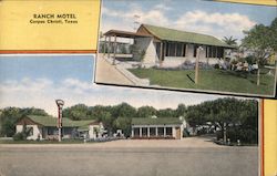 Ranch Motel Corpus Christi, TX Postcard Postcard Postcard