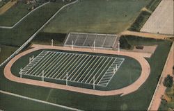 Aemelia Earhart Stadium Postcard