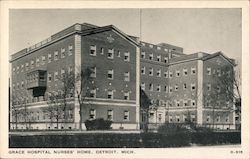 Grace Hospital Nurses' Home Postcard
