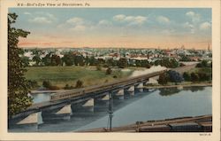Bird's-Eye View Postcard