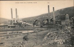 Oxford Paper Mills Rumford, ME Postcard Postcard Postcard