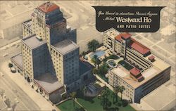 Hotel Westward Ho and Patio Suites Phoenix, AZ Postcard Postcard Postcard