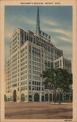 Maccabee's Building Detroit, MI Postcard Postcard Postcard