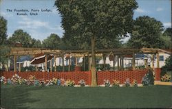 The Fountain, Perry Lodge Postcard