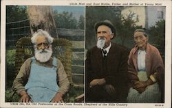 Uncle Matt & Aunt Molly, Uncle Ike Postcard