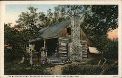 The Matthews Home, Shepard of the Hills, Near Lake Taneycomo Postcard